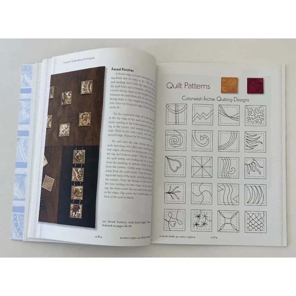 Inchie Quilts by Nadine Ruggles (2009, Uk-Trade Paper)